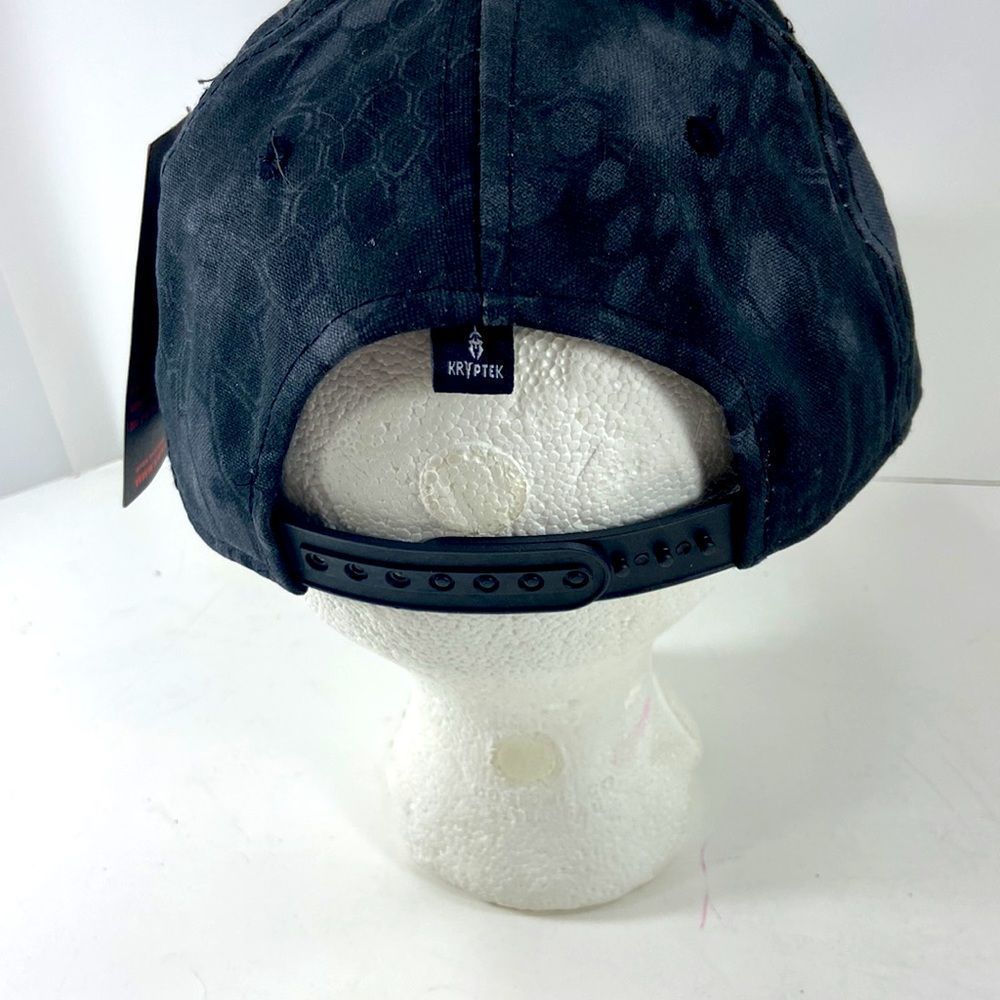 Kryptek Adjustable Black Cap. New - image 4